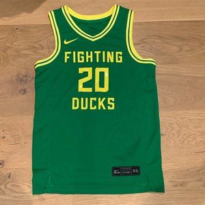 Nike Sabrina Ionescu Green Oregon Ducks Basketball Jersey #20